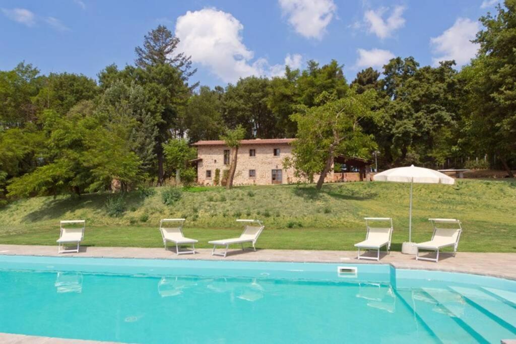 Villa Liz Tuscany, Private Pool, Hot Tub, Property Fenced, Pets Allowed Poppi Εξωτερικό φωτογραφία