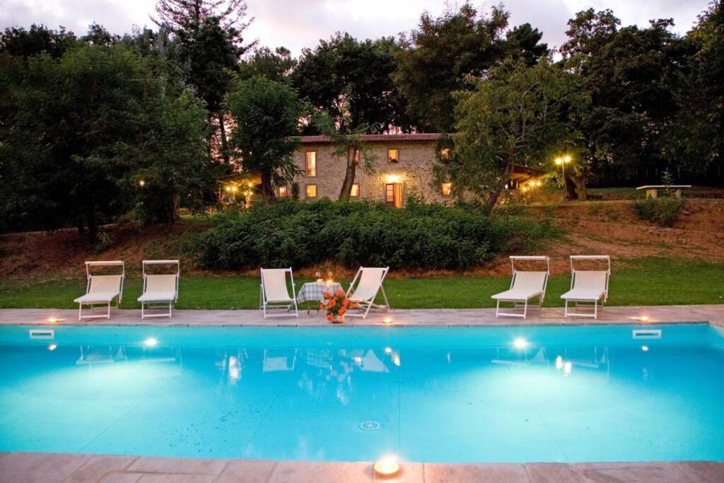 Villa Liz Tuscany, Private Pool, Hot Tub, Property Fenced, Pets Allowed Poppi Εξωτερικό φωτογραφία